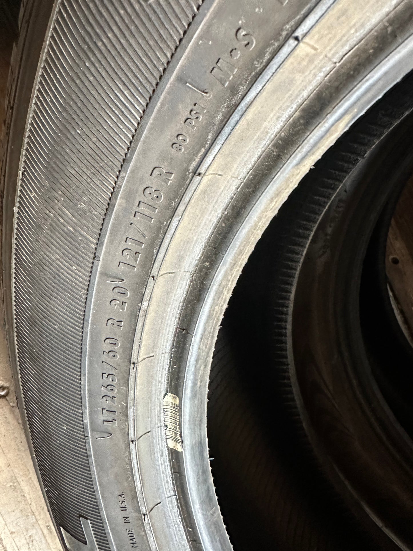 1 pneu d’été lt265/60r20 général à l’état neuf
