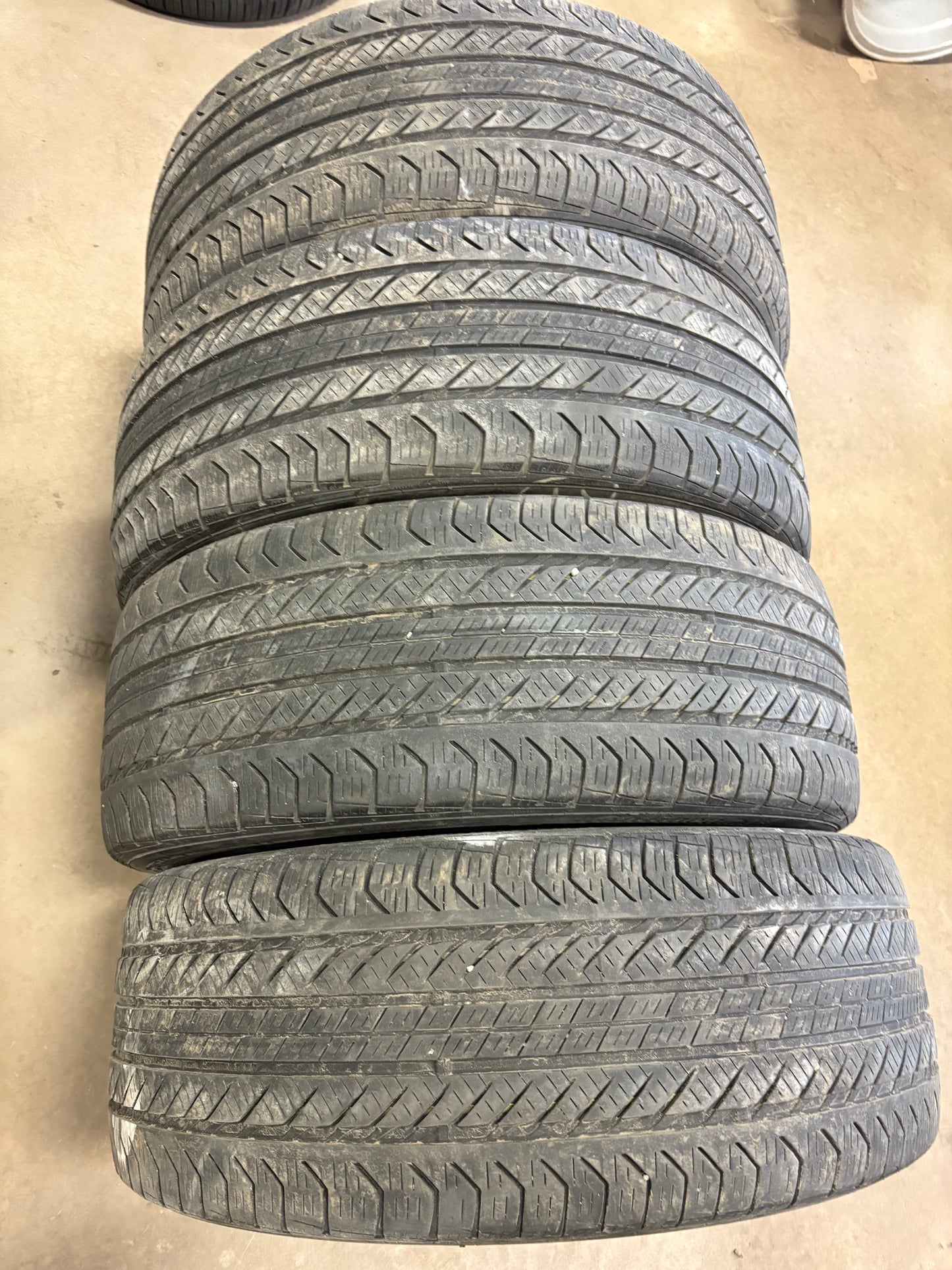 4 pneus d ete 235/45r19 continental run flat