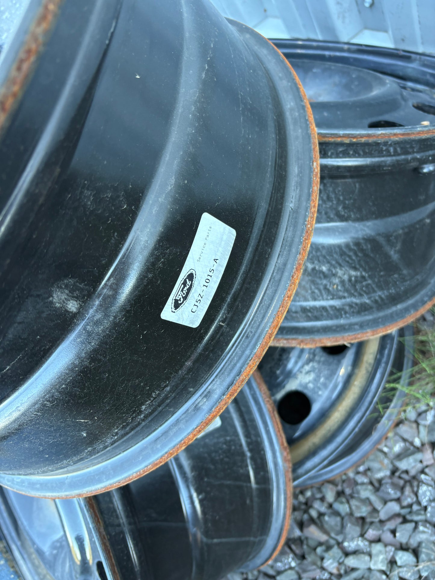 4 roues d acier 17 pouces ford 5x108