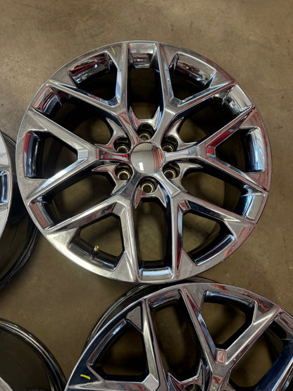 4 mags d origine cadillac escalade neufs 22 pouces 6x139.7 en liquidation