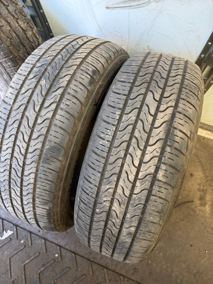2 pneus d ete 205/55r16 firestone en bon état