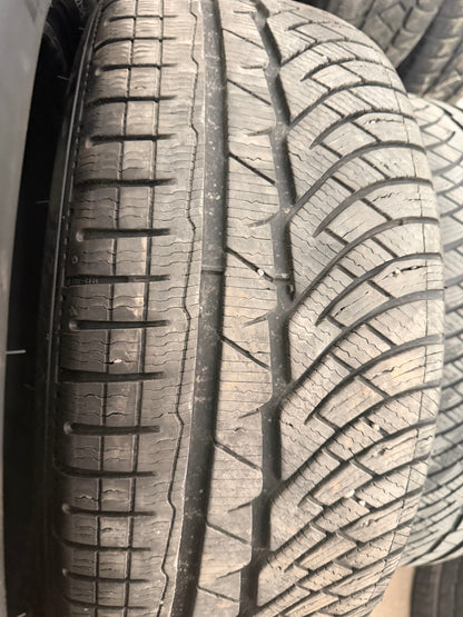 4 pneus d hiver 225/50r18 michelin run flat