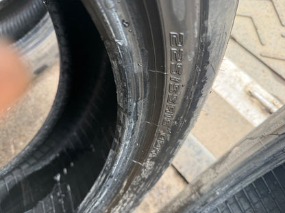 2 pneus d ete 225/55r18 falken en bon etat