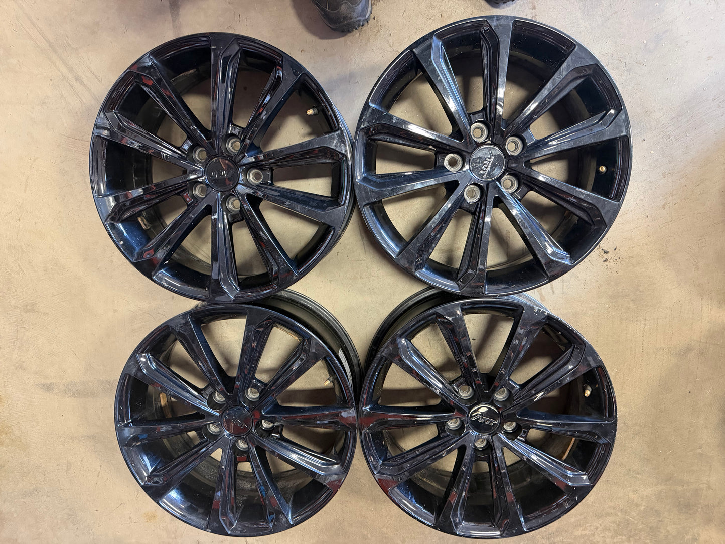 4 mags art 17 pouces 5x112 a l etat neuf
