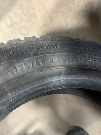 4 pneus d hiver 15 pouces pour smart