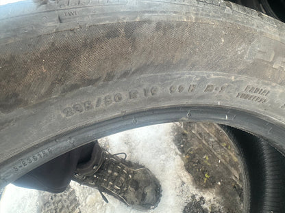 4 pneus d ete 235/50r19 continental run flat