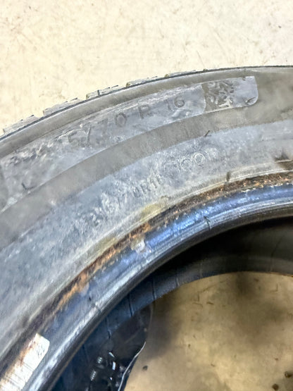 4 pneus d hiver 215/70r16 michelin a l etat neuf