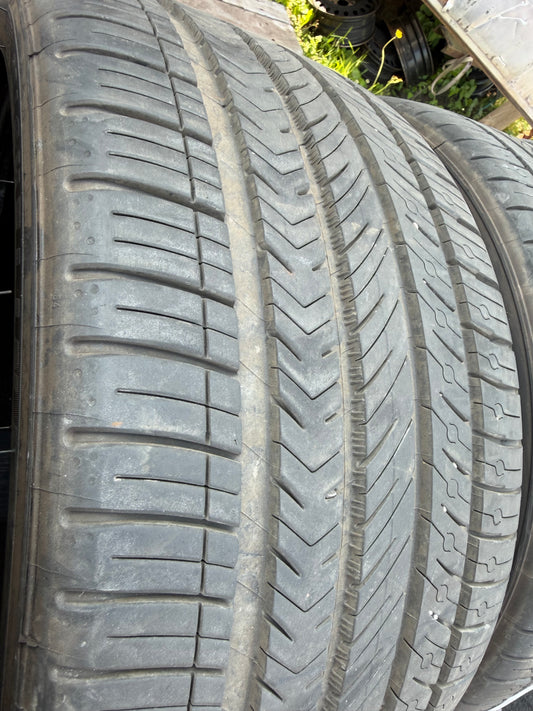4 pneus d ete 2x 245/40r19 et 2x 275/40r19 michelin a l état neuf