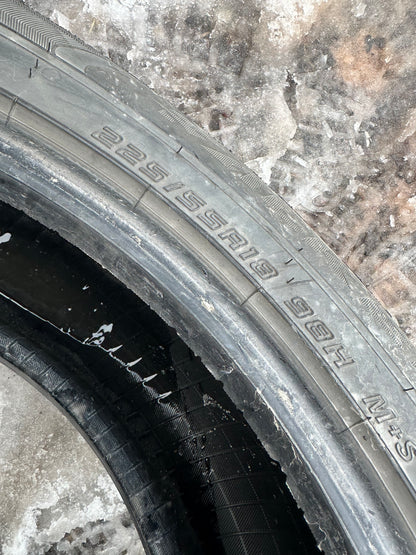 4 pneus d ete 225/55r18 falken