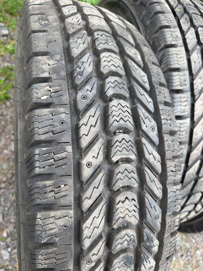 4 pneus d hiver lt 245/75r16 firestone 10 p’ies en très bon état