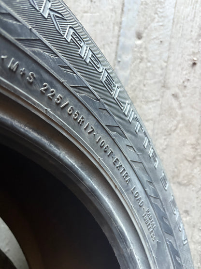 1 pneu d hiver 225/65r17 nokian
