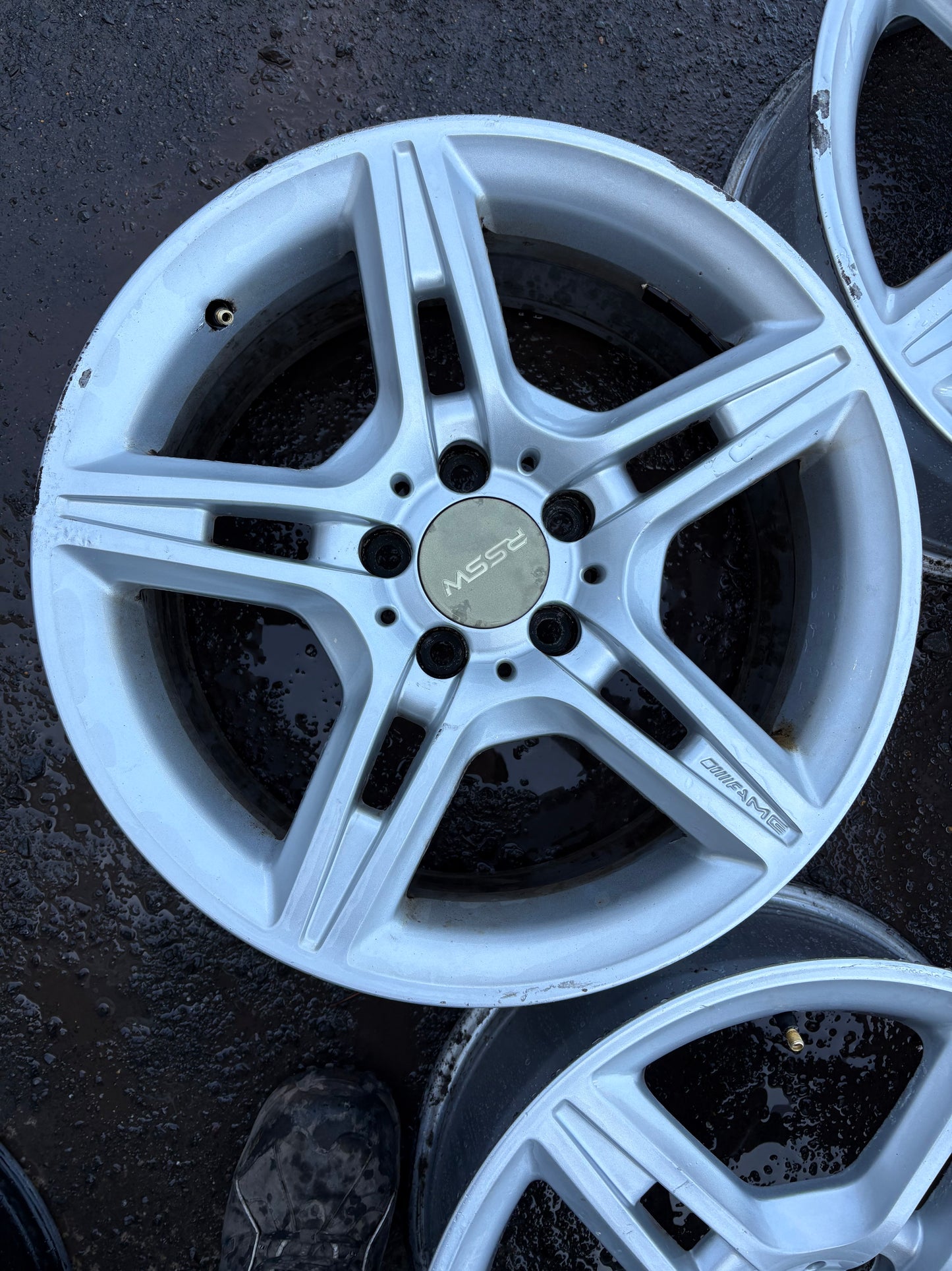 4 mags rssw 17 pouces 5x112 en bon etat