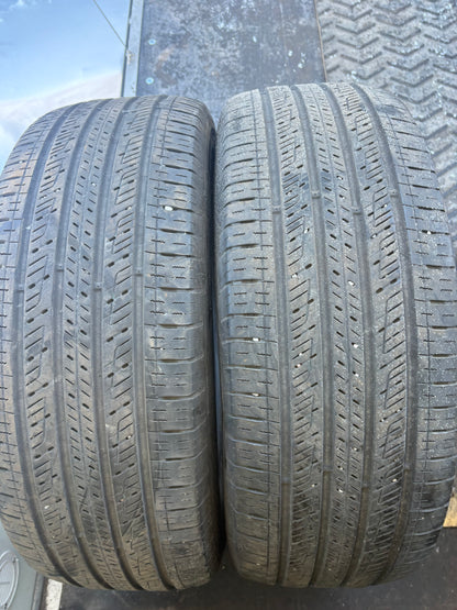 2 pneus d ete 255/60r19 kumho en bon etat