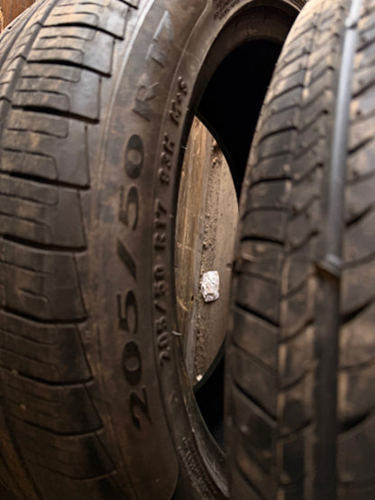 1 pneu d ete 205/50r17 pirelli en non etat
