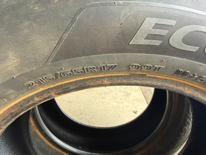 2 pneus d hiver 215/65r17 minerva