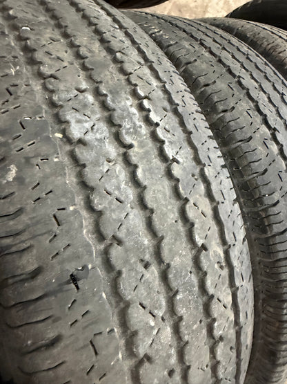 4 pneus d ete lt 245/75r16 bridgestone 10 plies