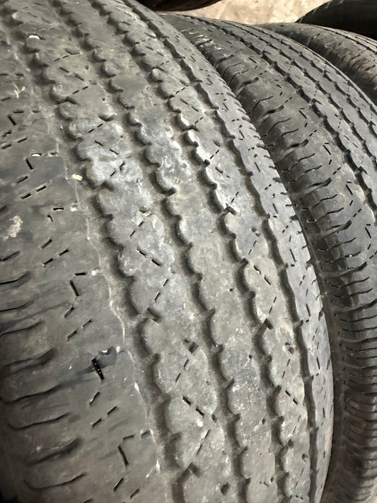 4 pneus d ete lt 245/75r16 bridgestone 10 plies
