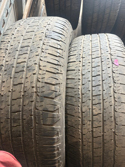 2 pneus d ete 275/65r18 good year en bon état