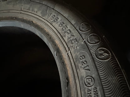 2 pneus d été 185/55r15 rotalla en bon état