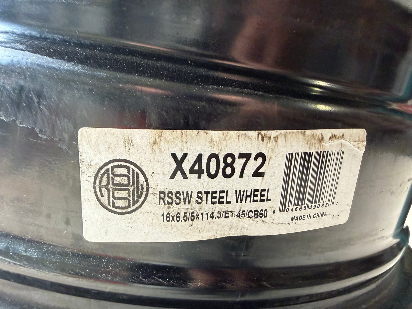 4 roues d acier 16 pouces Toyota 5x114.3 a l etat neuf