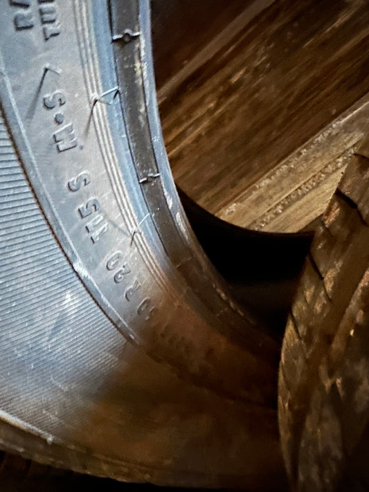 1 pneu d’été 275/60r20 général à l’état neuf