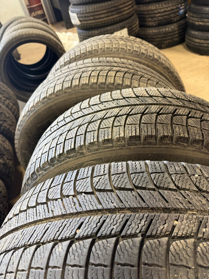 4 pneus d hiver 225/60r18 michelin a l état neuf