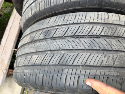 4 pneus d ete 235/55r17 michelin en bon état