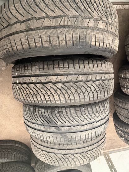 4 pneus d hiver 225/50r18 michelin run flat