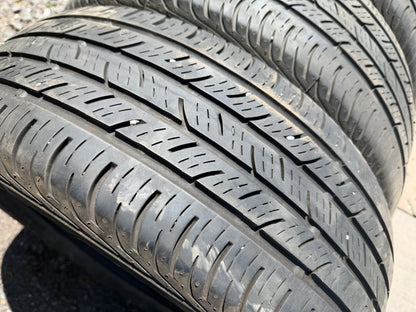 4 pneus d ete 205/55r16 continental en bon etat