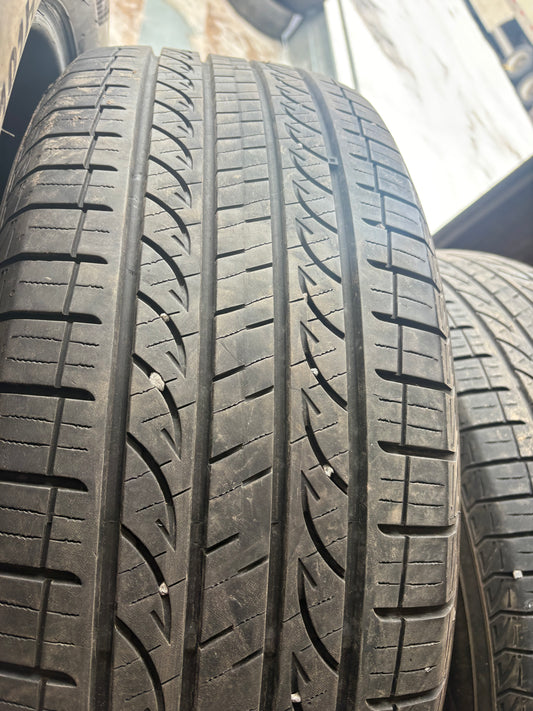 2 pneus d ete 235/55r19 Yokohama en bon état