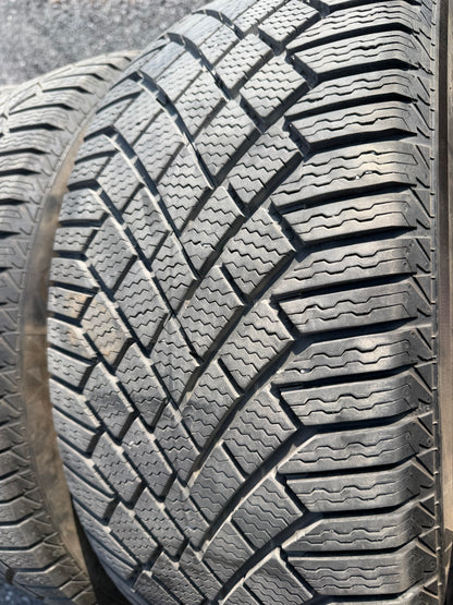 4 pneus d hiver 275/45r21 continental a l etat neuf