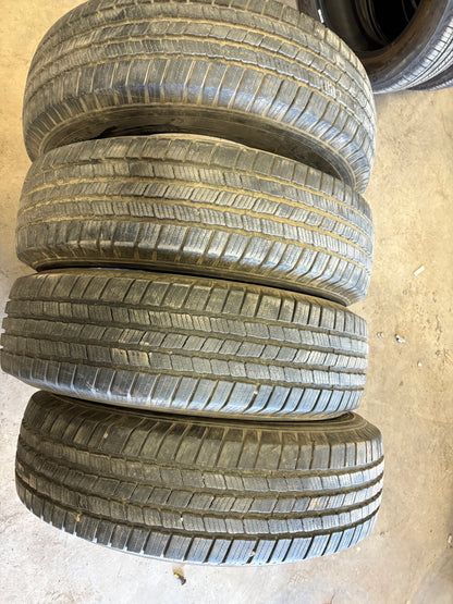 4 pneus d ete lt 235/85r16 michelin 10 plies a l etat neuf