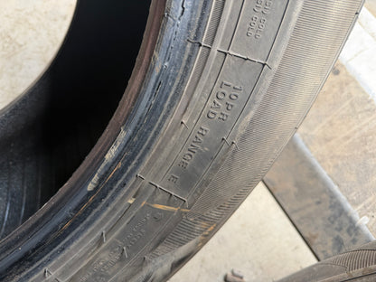 4 pneus d hiver lt 265/70r17 sailum 10 plies a l état neuf