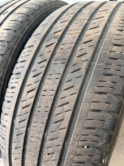 2 pneus d ete 225/60r17 kumho en bon état