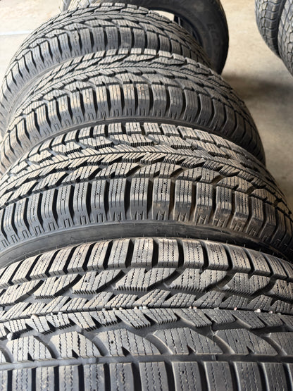 4 pneus d hiver 225/65r17 firestone a l état neuf