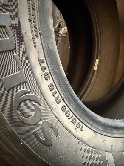 1 pneu d ete 195/65r15 kumho