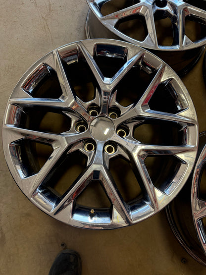 4 mags d origine cadillac escalade neufs 22 pouces 6x139.7 en liquidation
