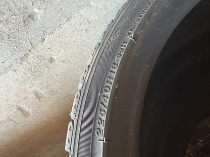 1 pneu d hiver 225/40r18 rovello a clou a l état neuf