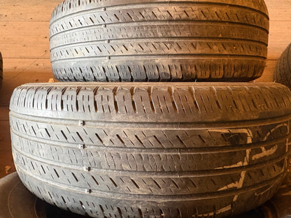 2 pneus d ete 225/60r17 kumho en bon état