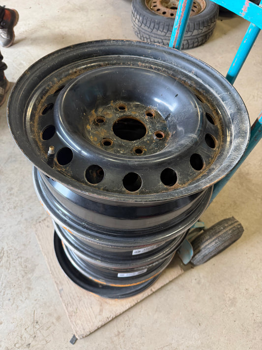 4 roues d acier 17 pouces Chevrolet 6x139.7 avec valves tpms