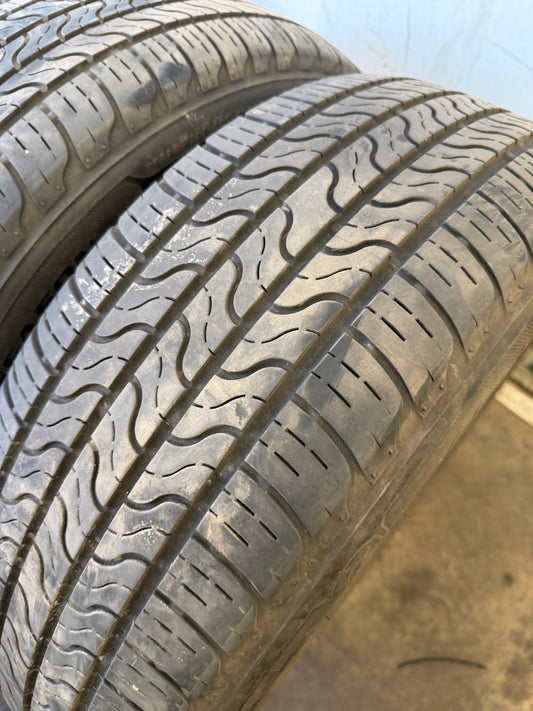 2 pneus d ete 205/55r16 firestone en bon état