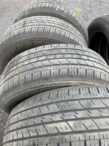 4 pneus d ete 235/65r17 kumho en bon état