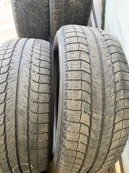 2 pneus d hiver 245/50r20 Michelin en bon état