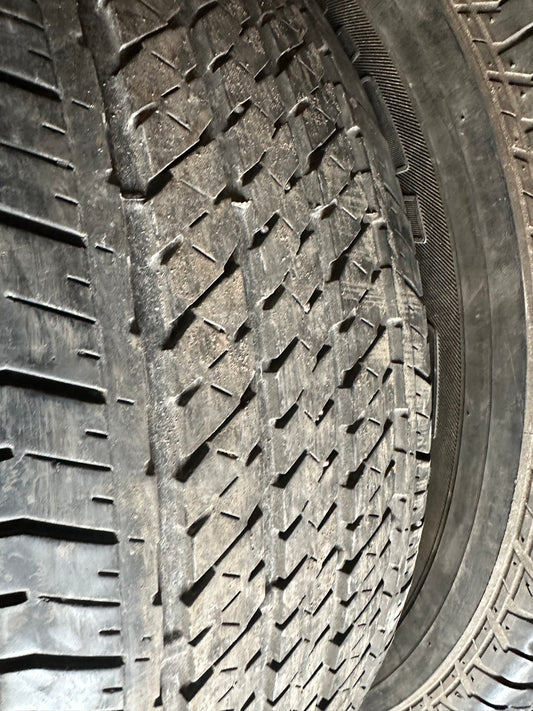 2 pneus d ete 255/70r17 bridgestone en bon etat