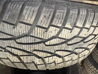 2 pneus d hiver 225/55r17 uniroyal a l état neuf