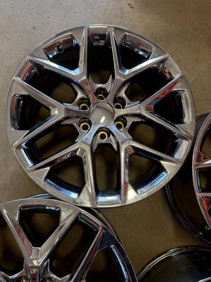 4 mags d origine cadillac escalade neufs 22 pouces 6x139.7 en liquidation