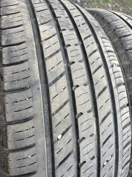 4 pneus d ete 235/65r17 kumho en bon etat